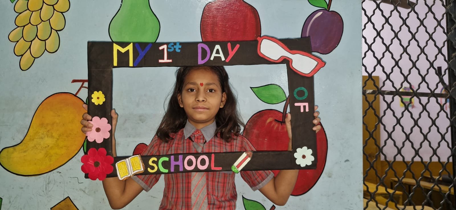 Student at Kaushambi Public Jr. High School